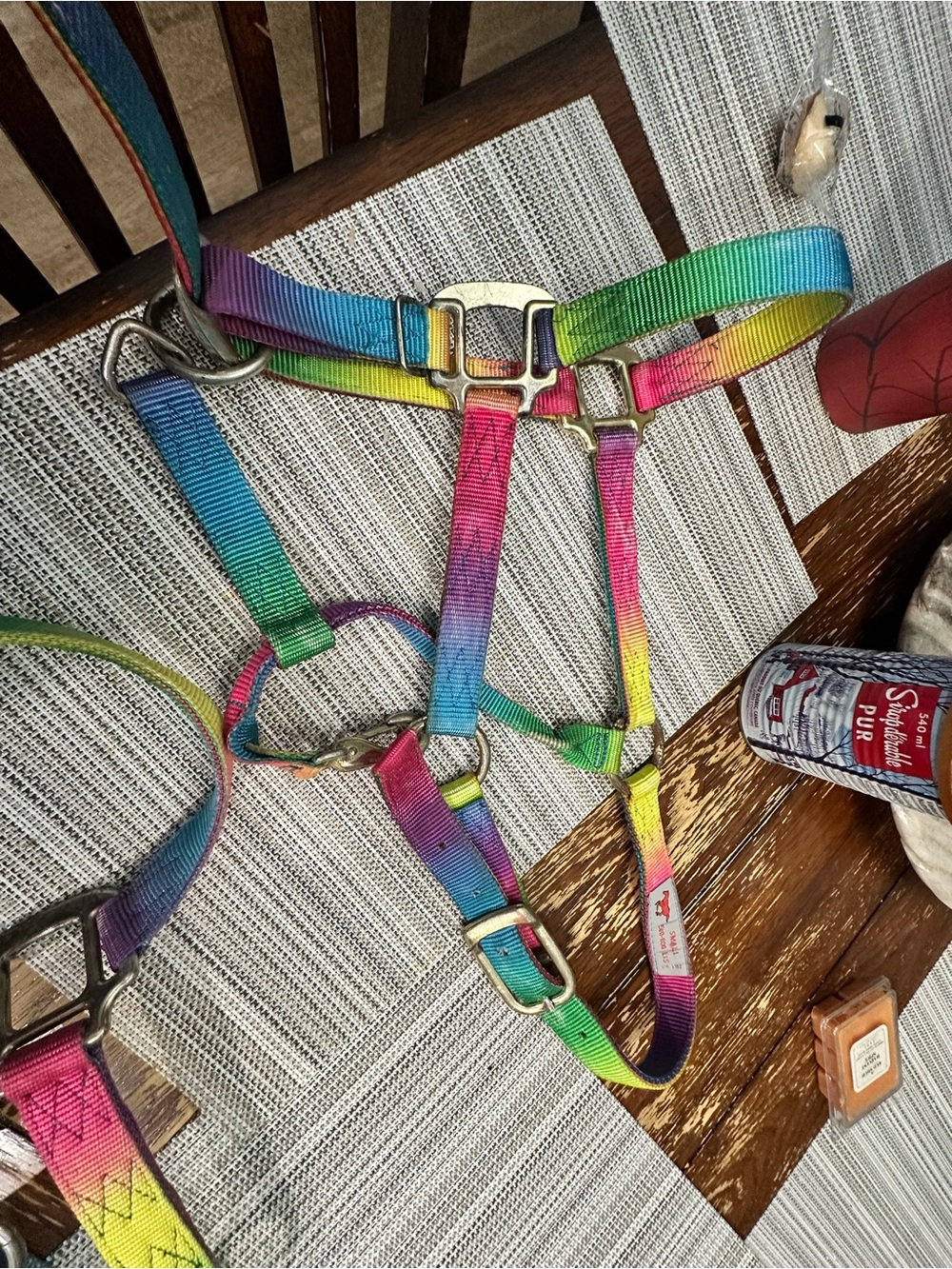 Rainbow ombre halters -2
